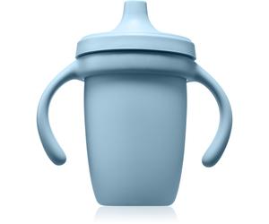 b.box Silicone Cup bicchiere salvagoccia con maniglie Ocean 1 pz