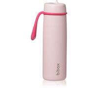 b.box Stainless Steel Thermos Bottle thermos con cannuccia Pink Paradise 1 pz