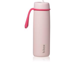 B.Box Stainless Steel Thermos Bottle thermos con cannuccia Pink Paradise 690 ml