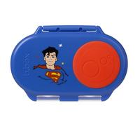 b.box Superman Porta Merenda | Mini Bento Box con 2 Scomparti a Prova di Perdite | Porta Pranzo e Porta Merenda Bambini Scuola | Lunch Box Bambini Adatto a Frutta Intera | Senza BPA