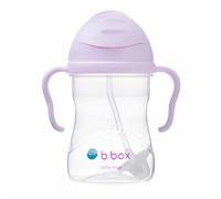 b.box Tazza con Cannuccia | Bicchiere con Cannuccia Bambino | Coperchio Scorrevo