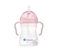 b.box Tazza con Cannuccia | Bicchiere con Cannuccia Bambino | Coperchio Scorrevole, Cannuccia Ponderata, Antigoccia e Ergonomica | Senza BPA, Lavabile in Lavastoviglie | 6+m | 240 ml