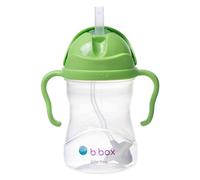 b.box Tazza con Cannuccia | Bicchiere con Cannuccia Bambino | Coperchio Scorrevole, Cannuccia Ponderata, Antigoccia e Ergonomica | Senza BPA, Lavabile in Lavastoviglie | 6+m | 240 ml
