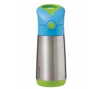B.Box Thermos Mini thermos con cannuccia Blue 350 ml