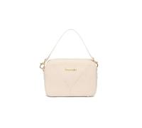 B Braccialini Sara Borsa a spalla in pelle di colore beige, con un manico singolo, chiusura a zip e tracolla rimovibile e regolabile che ne permette la doppia portabilità. Modello dalle linee