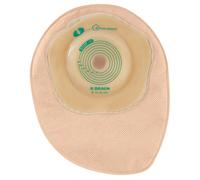 B. Braun SACCA COLOSTOMIA FLEXIMA ACTIVE O'CONVEX CONVESSITA' SOFFICE RITAGLIABILE 15-45 MM MIDI BEIGE CON FINESTRA ISPEZIONABILE 10 PEZZI