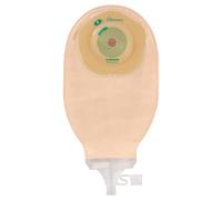 B. Braun SACCA STOMIA AD ALTA PORTATA HIGH FLOW FLEXIMA ACTIVE O'CONVEX CONVESSITA' SOFFICE RITAGLIABILE 15-45 MM MIDI BEIGE CON FINESTRA ISPEZIONABILE 10 PEZZI