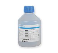 B-Braun Soluzione Salina Sterile Ecotainer, 500 ml, Confezione da 3 flaconi