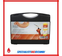 B-BRAZE KIT 1 LIGHT Torcia cannello per saldobrasatura con 2 bombole B-MAP