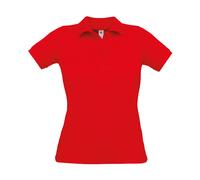 B&C Collection Donne Safran Pure PW455 -Shirt a maniche corte Polo Top Tee