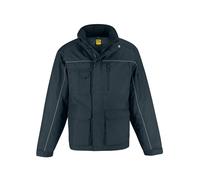 B&C Giubbotto Antivento Impermeabile Multitasche Invernale Giacca Uomo BCJUC41