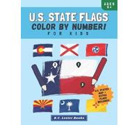 B C Lester Books U.S. State Flags (Tascabile) Kids Geography Books