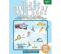 B C Lester Books World Geography Quiz Book (Tascabile) Kids Geography Books