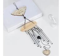 B Campanelli Eolici nel Metallo per Cortile, Giardino, Finestre, Decorazioni Appendere Alla Parete, Casa, Legno