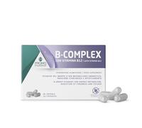B-Complex - Complesso di Vitamine B Pronto da Bere per Ridurre Stanchezza e Affaticamento - Supporta il Metabolismo Energetico - Con Vitamina B12 da 1000 mcg - Gusto Arancia - 30 capsule