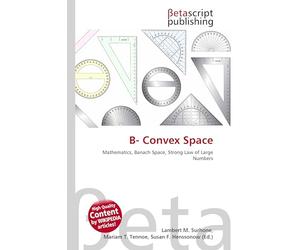 B- Convex Space: Mathematics, Banach Space, Strong Law of Large Numbers