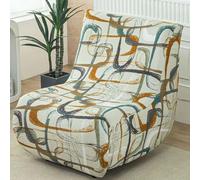 B,Copripoltrona Stampata per Caminetto Copridivano per Divano Pigro Senza Braccioli Copridivano Copridivano per Caminetto A Un Posto per Soggiorno