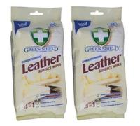 B di Creative 2 xgreen Shield Conditioning Leather Surface Salviette 50 Pack - Extra Large Wipes