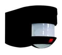 B.E.G 91021 - 12m Esterno Pir Rivelatore, Nero, 2000w, 140° Fascio ad Angolo,