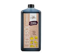 B & E Olio per Pelle Nero 1000ml Detergente Cura Del Corpo Stivali