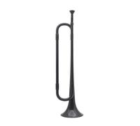 B Flat Bugle Tromba Scuola Banda Cavalleria Corno Di Plastica Con Bocchino Strumento Musicale In Ottone Per Principianti (Color : Bk)