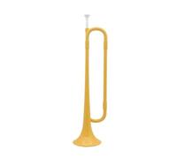 B Flat Bugle Tromba Scuola Banda Cavalleria Corno Di Plastica Con Bocchino Strumento Musicale In Ottone Per Principianti (Color : Yellow)