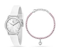 B&G Ease - Orologio Donna Silver con Bracciale Rosa (R3851322505)