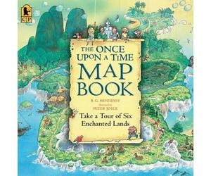 B.G. Hennessy The Once Upon a Time Map Book (Tascabile)