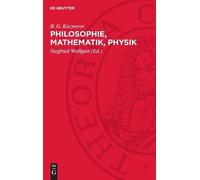 B G Kuznecov Philosophie, Mathematik, Physik (Copertina rigida)
