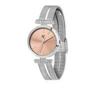 B&G Orologio Donna, Analogico, al Quarzo, Solo Tempo, Cinturino in Acciaio Maglia Milanese, Collezione Bling - R3853321503