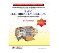 B H Deshmukh Basic Electrical Engineering (Shivaji University, F.E., (Tascabile)
