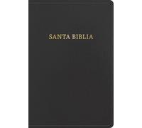 B&H Español Edi RVR 1960 Biblia Letra Gigante, Negro, Imi (Rilegato in ecopelle)