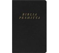 B&H Español Editorial S Biblia Peshitta, negro imitación (Rilegato in ecopelle)