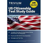 B Hettinger US Citizenship Test Study Guide 2025 and 2026 (Tascabile)