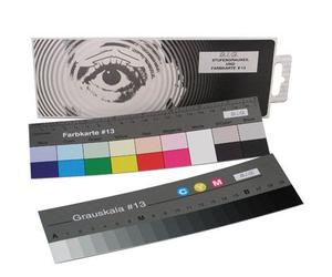 B.I.G. Cuneo grigio a gradini + scheda colori 13 / 18 cm