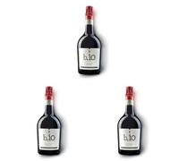 b.io bpuntoio Lambrusco Emilia Igp Frizzante Secco vino biologico (Confezione da 3)