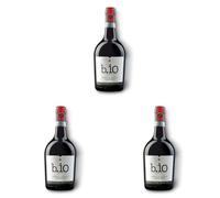 b.io bpuntoio Sicilia Doc Nero D'Avola-Cabernet vino biologico (Confezione da 3)