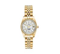 B JACQUES DU MANOIR Orologio Analogico al Quarzo Svizzero Donna con Cinturino in Acciaio Inossidabile NROP.12
