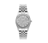 Jacques du Manoir - Dameshorloge - JWL01101 - Inspiration Glamour - 32 MM - Zilver
