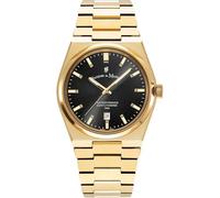 Jacques du Manoir Swiss-made Horizon Gents Gold Plated Bracelet Watch