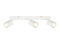 B.K.Licht Lampada da soffitto a LED, orientabile, 3000K bianco caldo, 2W ciascuno, 450 lumen ciascuno, circa 50.000h luce, plafoniera, da soggiorno, camera da letto, cucina, 44 cm, bianco