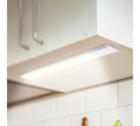 B.K. Licht Lampada LED sottopensile Lord, lunghezza 57,5 cm, argento, 3.000 K B.K. Licht