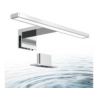 B.K.Licht Luce da specchio LED, luce bianca neutra 4000K, larghezza 30 cm, lampada per bagno, luce per trucco, illuminazione armadietto, 5W 230V IP44