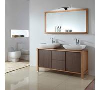 B.K. Licht Luce per specchio a LED Bill, larghezza 30 cm, nera, metallo, 4.000 K B.K. Licht