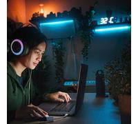 B.K. Licht Striscia LED Lee USB, lunghezza 3 m, RGBW, telecomando B.K. Licht
