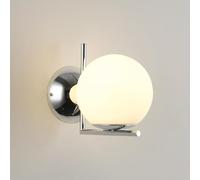 B·LED BARCELONA LED Applique da parete sfera in vetro ATOM - E27 - Ø 15cm