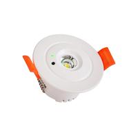B·LED BARCELONA LED Luce di emergenza 3W tipo Downlight - 3 ore di autonomia - Ø60mm