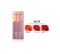 (B)Lip Tint Set Matte Lip Gloss Tint Set Waterproof Lipstick Set Makeup Beauty