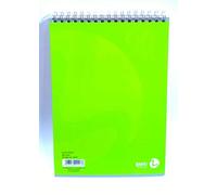 B&M 0100207 Blocco Notes Spiralato Lato Corto, 50 FOGLI, 15 x 21 cm, 1 pezzo