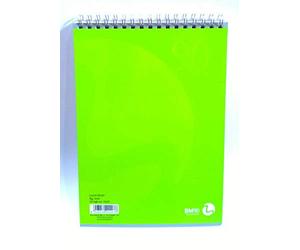 B&M 0100207 Blocco Notes Spiralato Lato Corto, 50 FOGLI, 15 x 21 cm, 1 pezzo